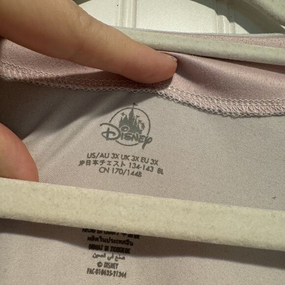 Disney Parks Pink Minnie Mouse Pajama Set Plus Size 3X - Picture 4 of 9